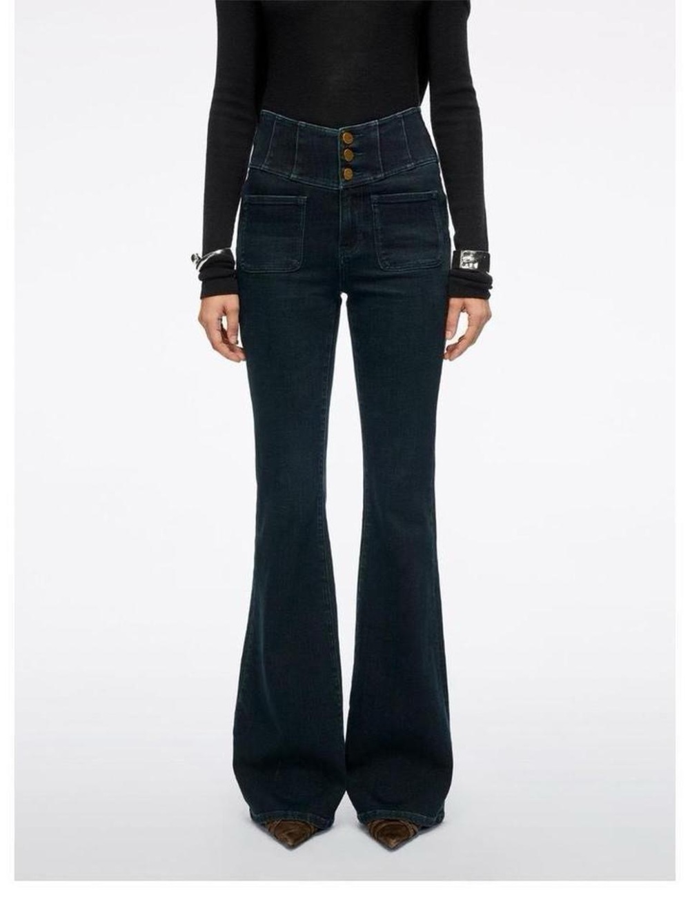 MISS SIXTY EVERYDAY-GLENDA PLUS 5 Flared Blue Jeans